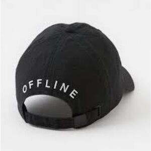Black Offline Cap